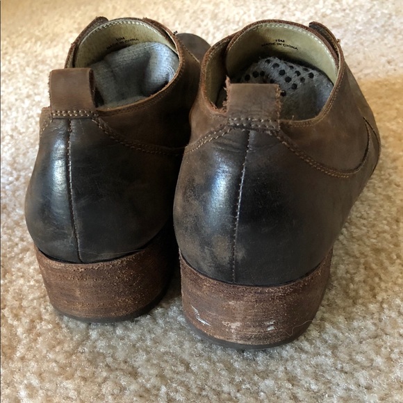 Leather Ankle Booties, size 10 - Picture 3 of 5